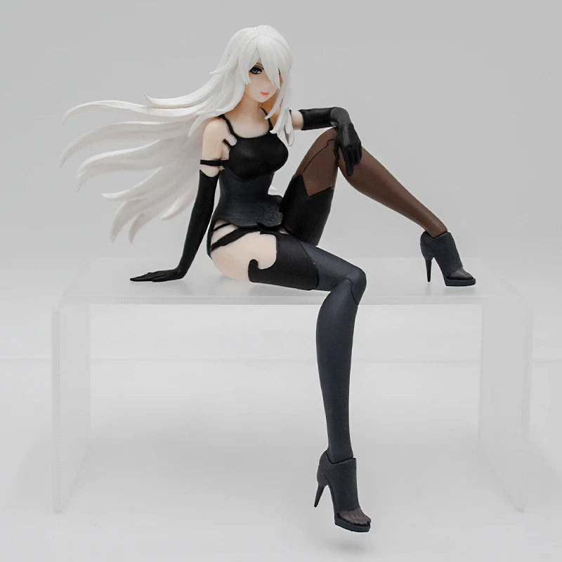 NieR:Automata Action Figures - YoRHa No.2 Type B (2B), 9S, and A2 - 15 CM Collectible Figurines