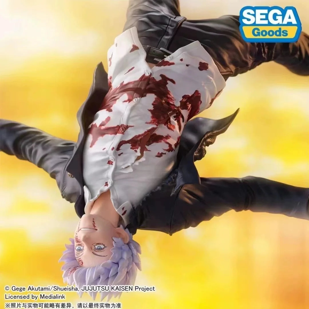 Satoru Gojo Awakening Anime Figure, Original Genuine SEGA Jujutsu Kaisen Action Figurines