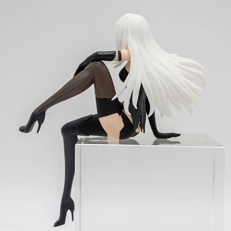 NieR:Automata Action Figures - YoRHa No.2 Type B (2B), 9S, and A2 - 15 CM Collectible Figurines