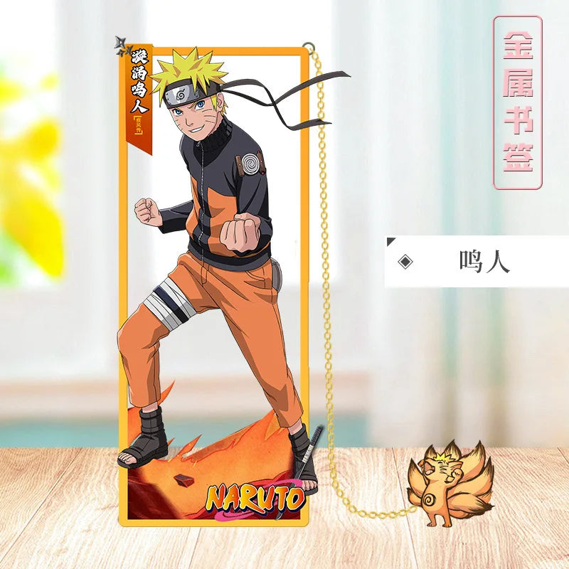 Naruto Metal Bookmark - The Perfect Gift for Anime Fans and Book Lovers