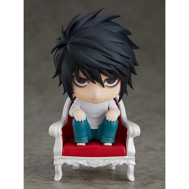 Anime Figures Death Note L Lawliet, Kawaii Cute Chibi Action Figures 10 cm