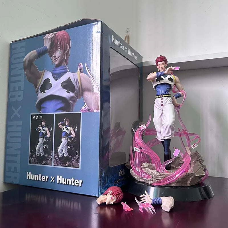 Hisoka Hunter x Hunter Figurine, Anime Bungee Gum Large Collectible Statue 35 cm
