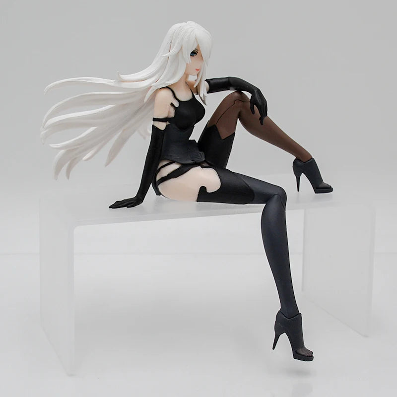 NieR:Automata Action Figures - YoRHa No.2 Type B (2B), 9S, and A2 - 15 CM Collectible Figurines