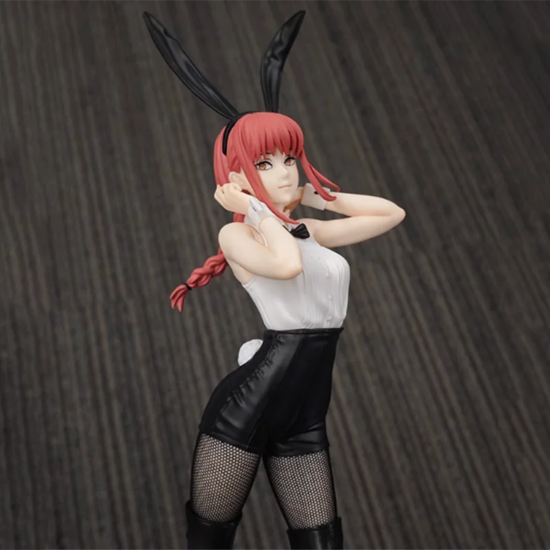 MAKIMA Anime Figure, Chainsaw Man Action Figurines PVC Statue 25 CM