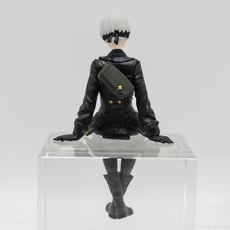 NieR:Automata Action Figures - YoRHa No.2 Type B (2B), 9S, and A2 - 15 CM Collectible Figurines