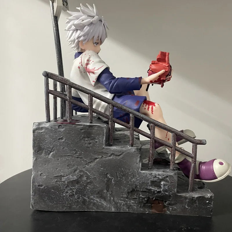 Killua Zoldyck Anime Figure, Hunter x Hunter Action Figurines 34 CM