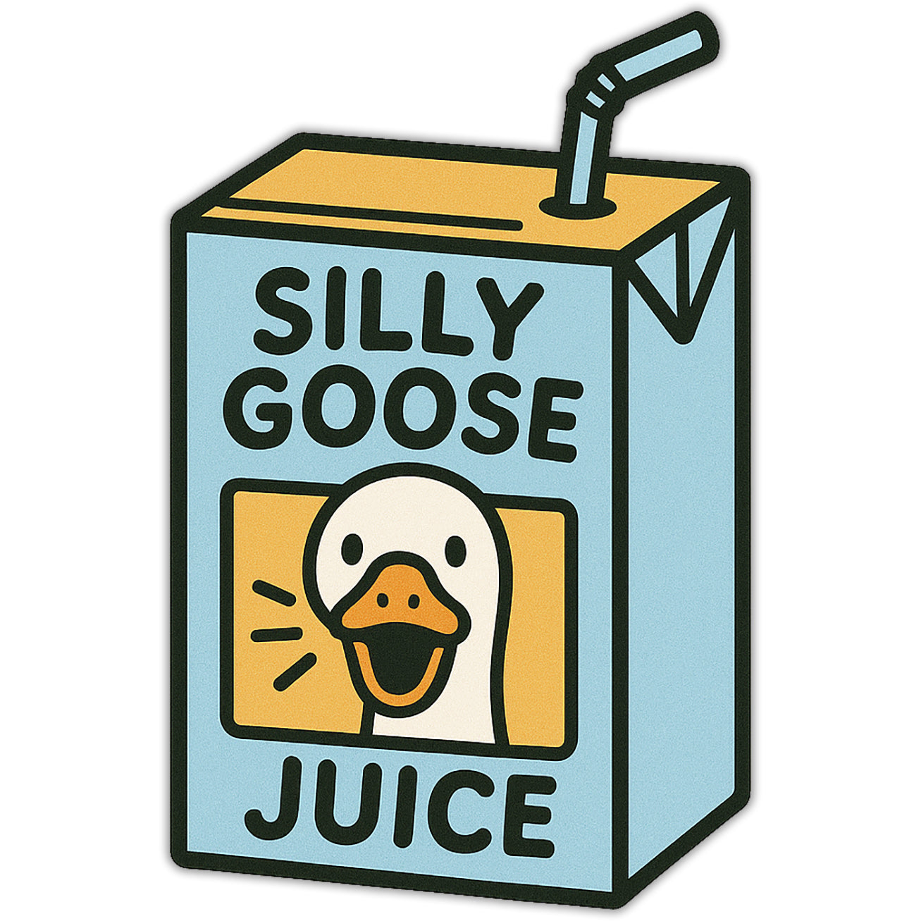 Silly Goose Juice Sticker Otarealm