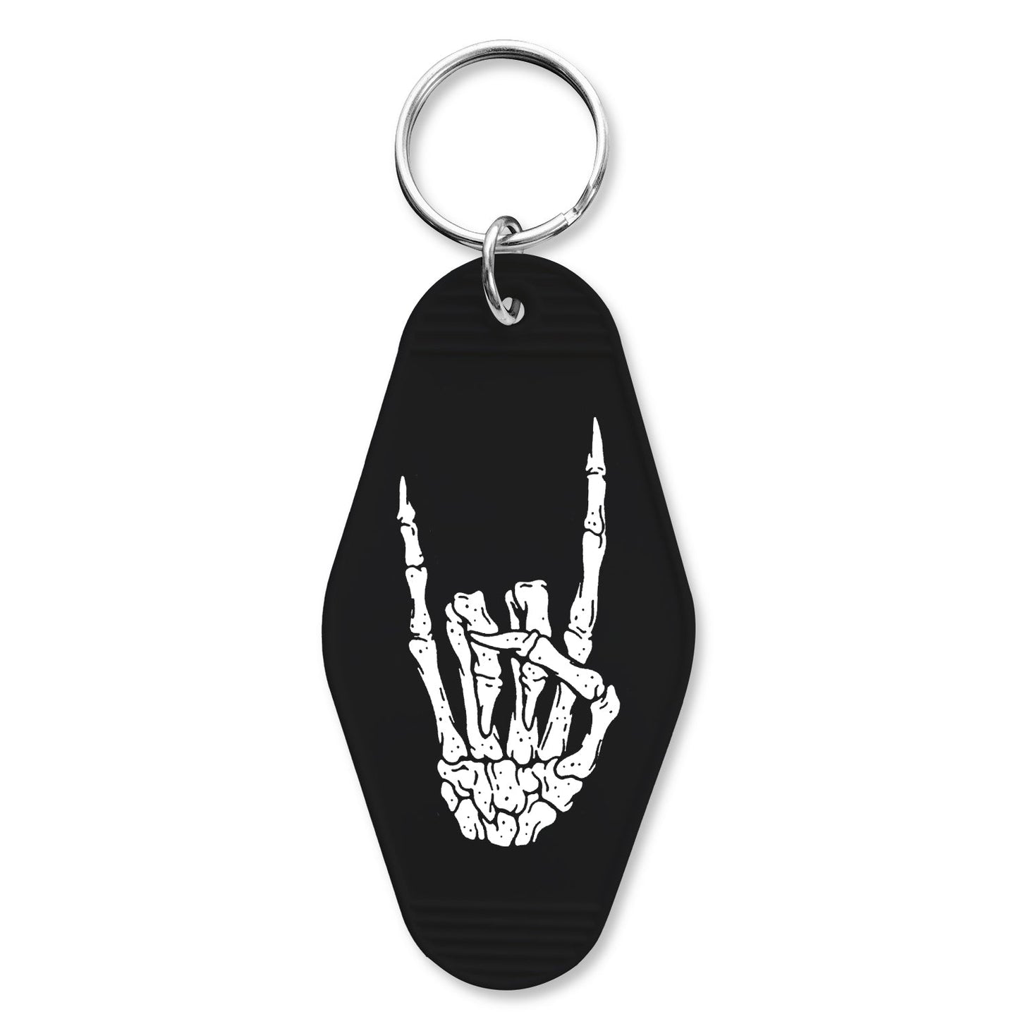 Skeleton Rock Hand Keychain Otarealm