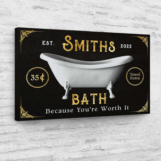 Family Bath Sign II Otarealm