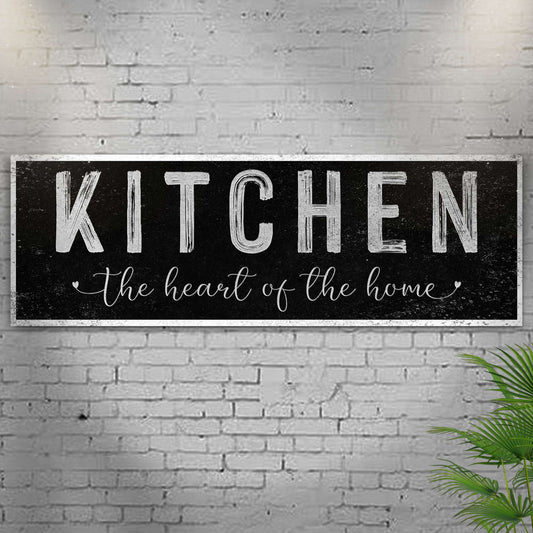 Kitchen Is The Heart Of The Home Sign III Otarealm