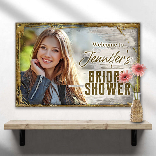 Welcome To The Bridal Shower Sign Otarealm