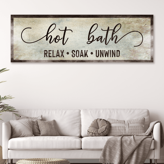 Hot Bath Sign Otarealm