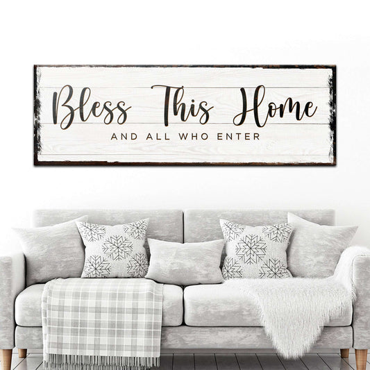Bless This Home Sign Otarealm