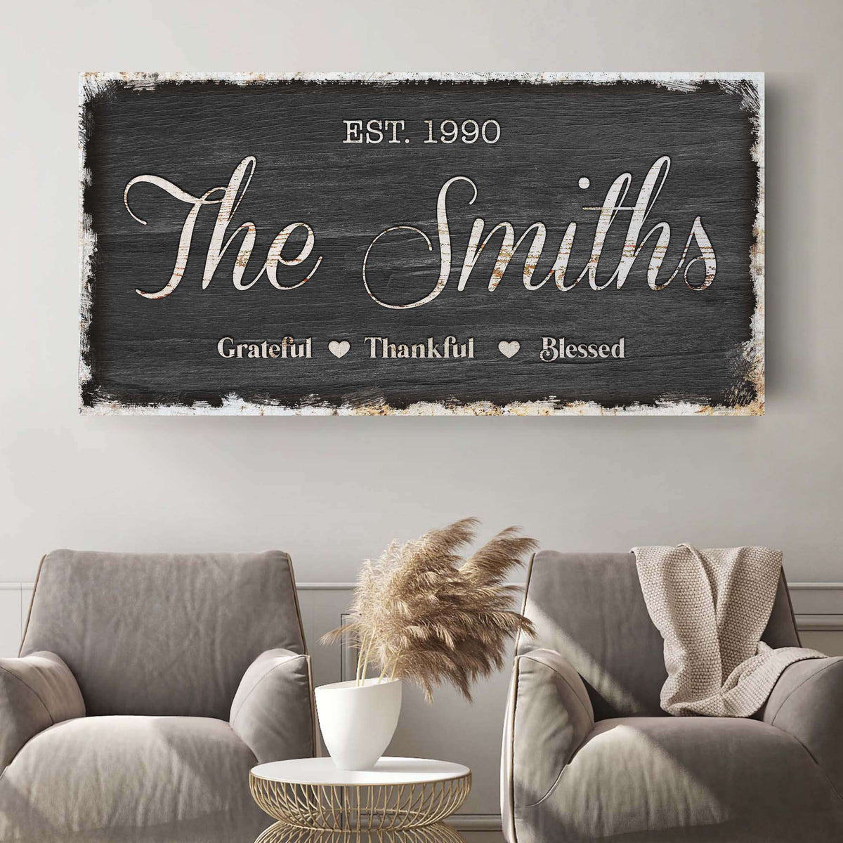 Thanksgiving Family Sign Otarealm