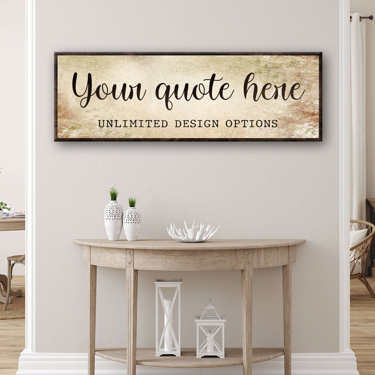 Custom Quote Sign Otarealm