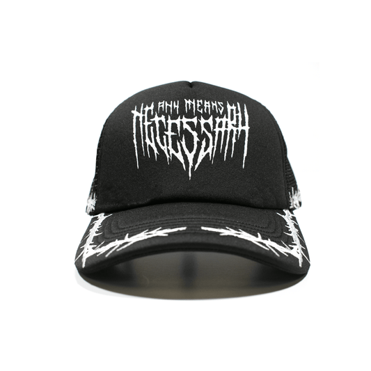 Thorns Trucker Hat Black Otarealm