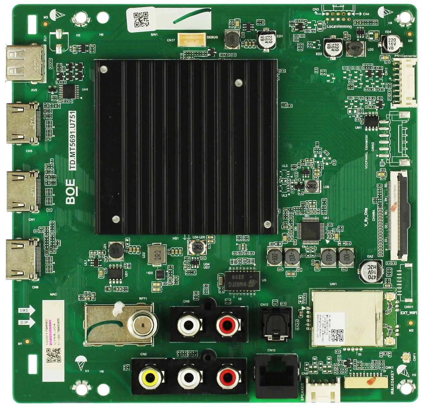 Vizio 21201-03490 Main Board for V755-J04 (LBSFE5RZ Serial) Otarealm