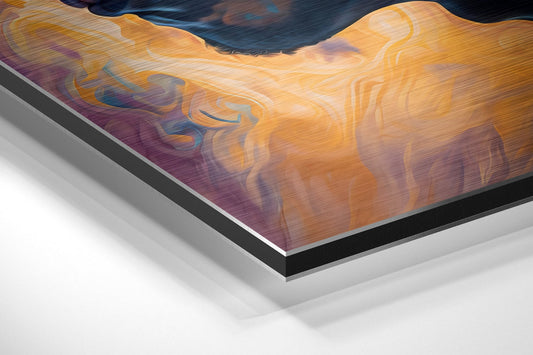 Quest Brushed Aluminum Dibond Wall Art