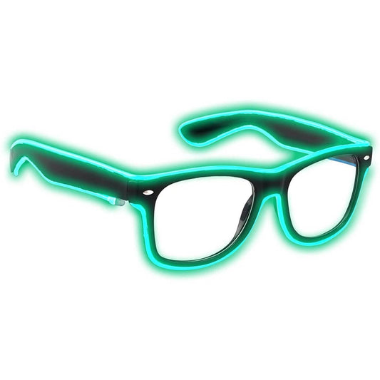 Aquat Light up EL Wire Neon Rave Glasses