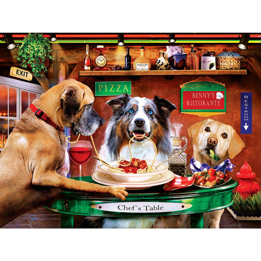 Benny's Ristorante 300 pc EZ Grip Puzzle - Wild & Whimsical | Masterpieces