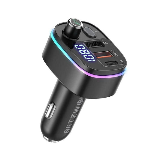 Bluetooth V5.0 FM Transmitter USB Car Charger Otarealm