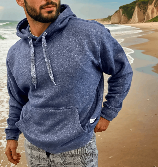 Half Moon Hoodie (Heather Navy) Otarealm