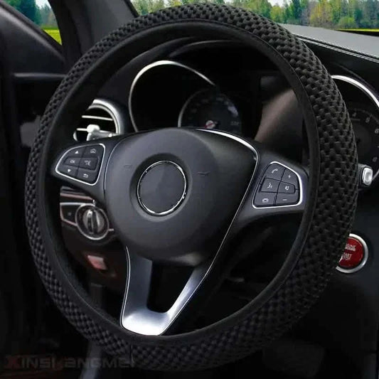 Carbon Fiber Sports Steering Wheel Cover Otarealm