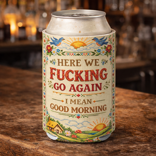 Here We Go Again Can Cooler