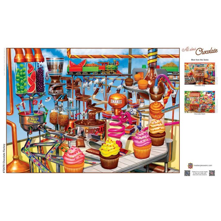 Chocolate Factory 1000 Piece Jigsaw Puzzle | Masterpieces