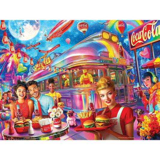 Coca-Cola - Future Times 300 Piece EZ Grip Jigsaw Puzzle | Masterpieces Puzzles