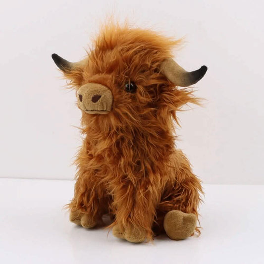 Cute Highland Cow Plush Toy Otarealm