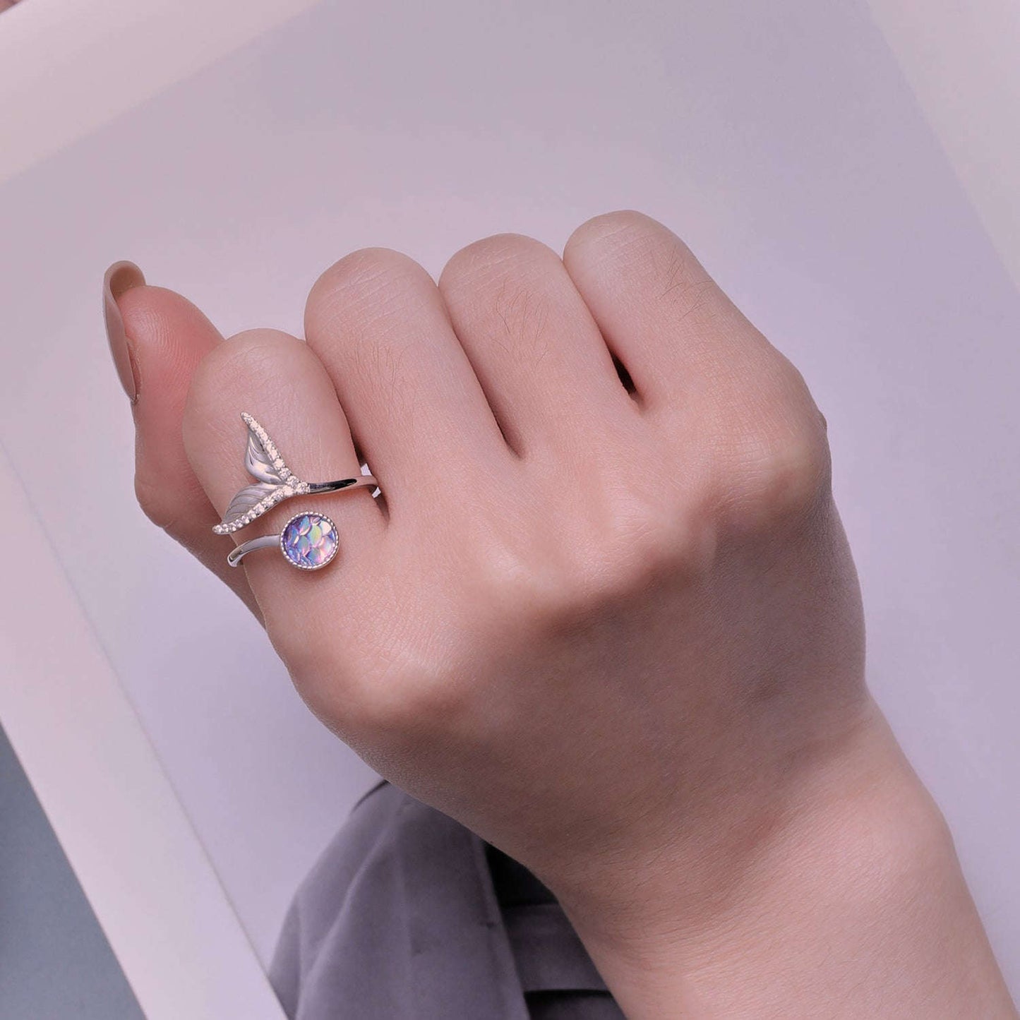 S925 Sterling Silver Pavé Setting CZ Ring for Women Otarealm