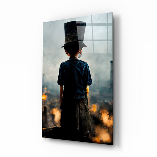Burning the Past Glass Art || Designer Collection