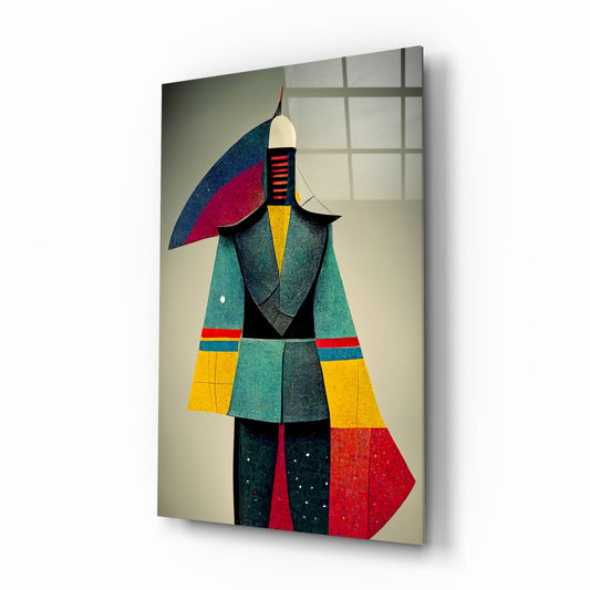 Colored Man Glass Art || Designers Collection