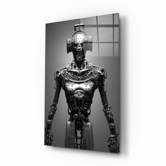 Humachine" Glass Art || Designer Collection