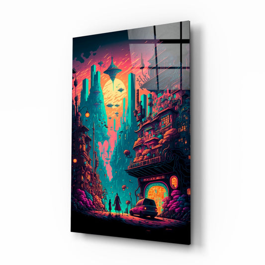 Dream of a New Life Glass Wall Art || Designers Collection