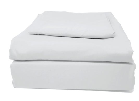 Tache Easy Care Cloud White Duvet Cover Bedding Set (505-CW-DS)