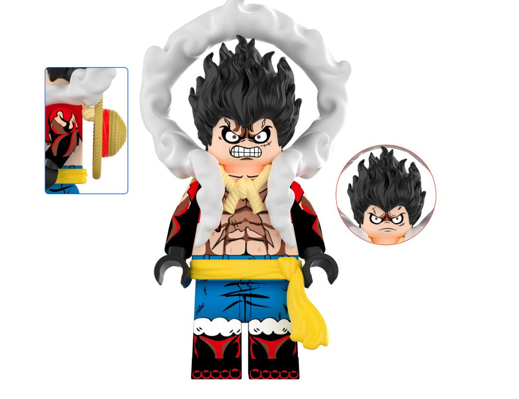 Luffy Minifigure – One Piece Anime Character