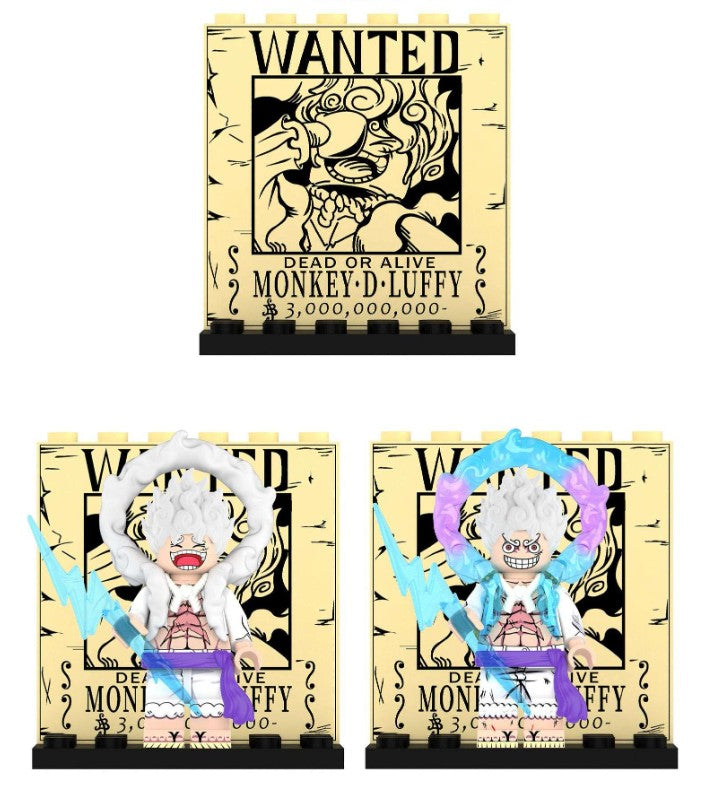 Luffy Minifigure – One Piece Anime Character