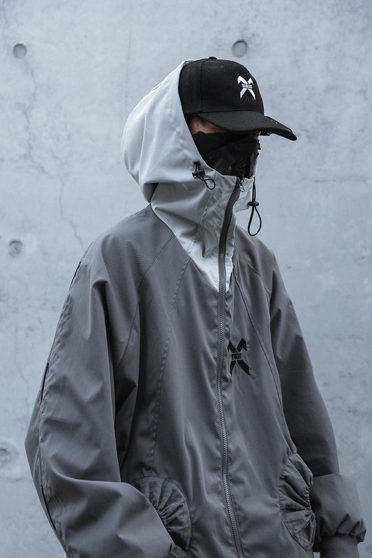 HiJ14 Grey Industrial Climber Jacket