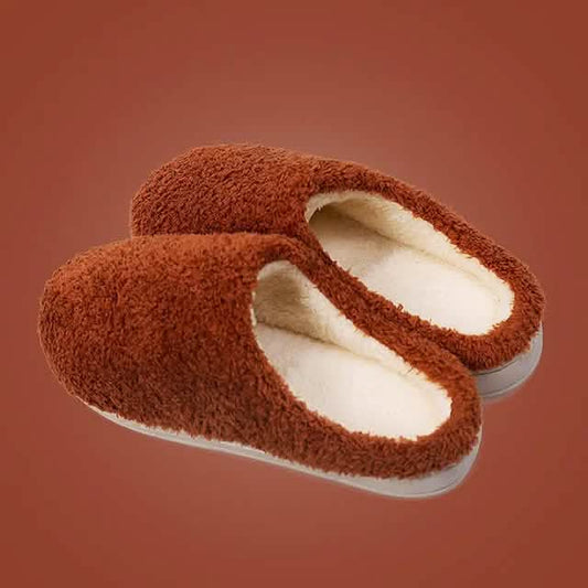 Fuzzy House Slippers Memory Foam Slippers Slip Otarealm