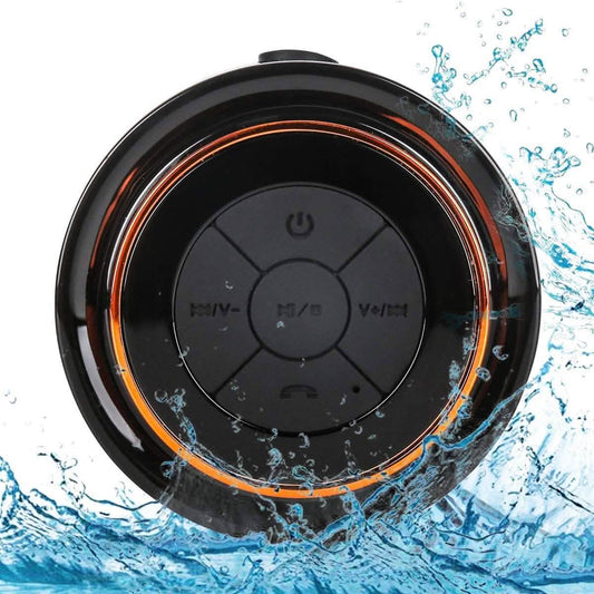 HAISSKY Portable Wireless Waterproof Speaker with FM Radio & Suction Cup Otarealm