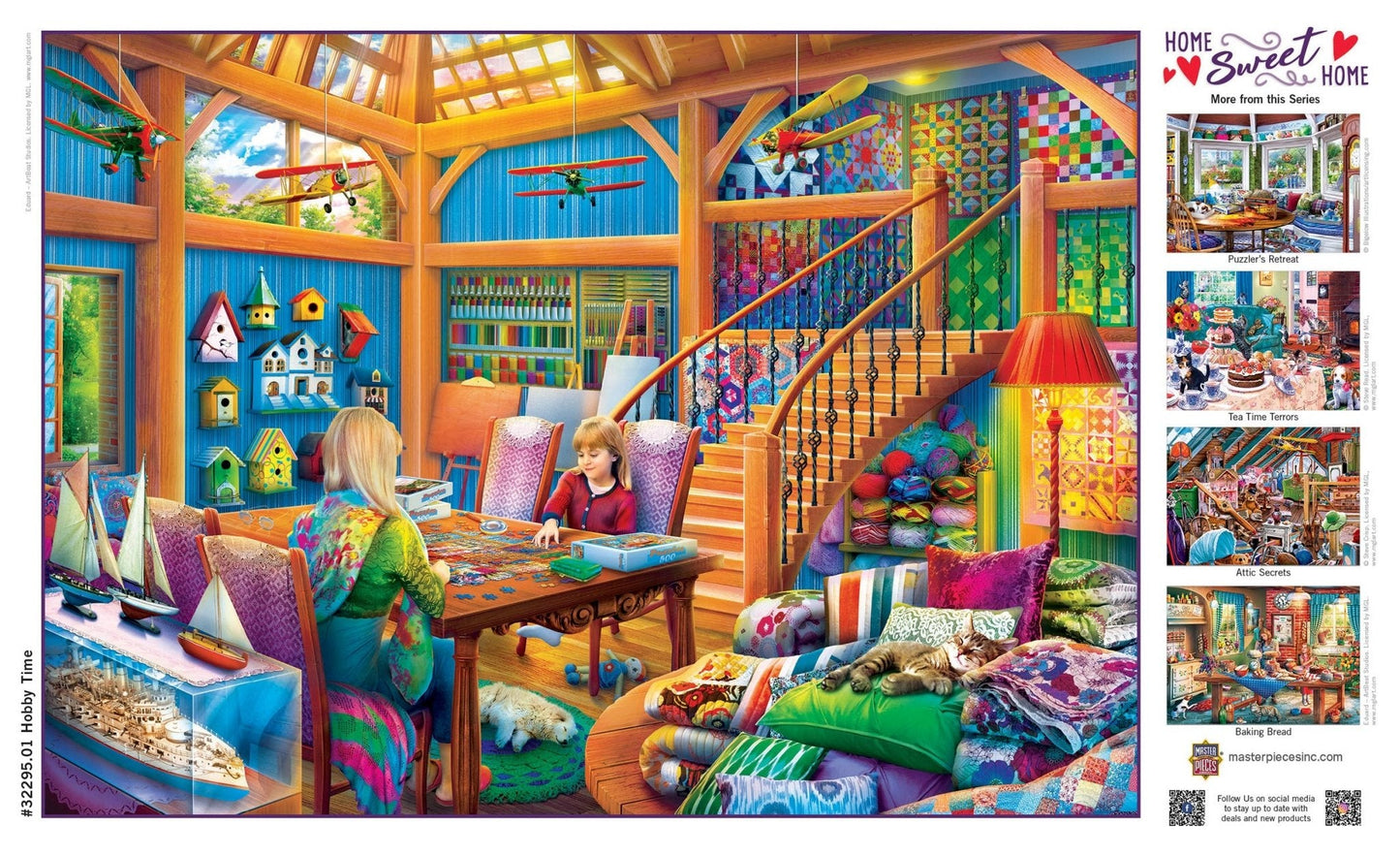 Home Sweet Home - Hobby Time 500 Piece Jigsaw Puzzle | Masterpieces Puzzles