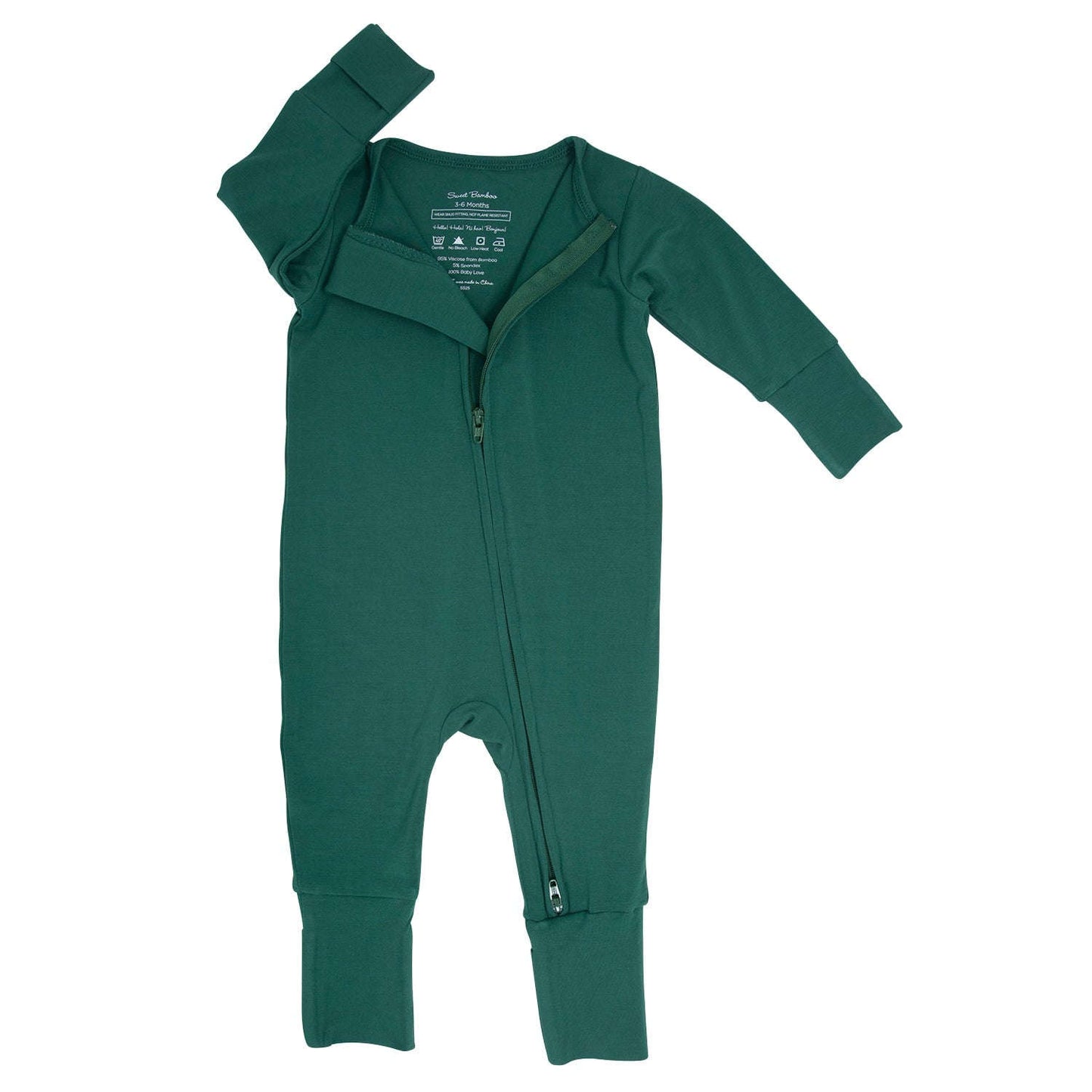 Hunter Green Convertible Romper Otarealm