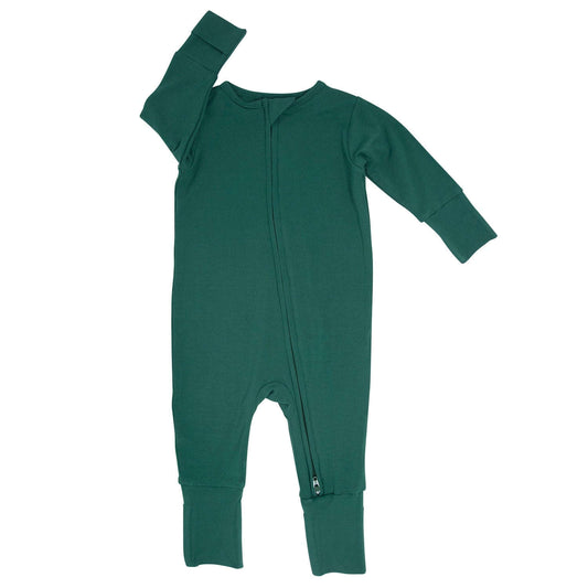 Hunter Green Convertible Romper Otarealm