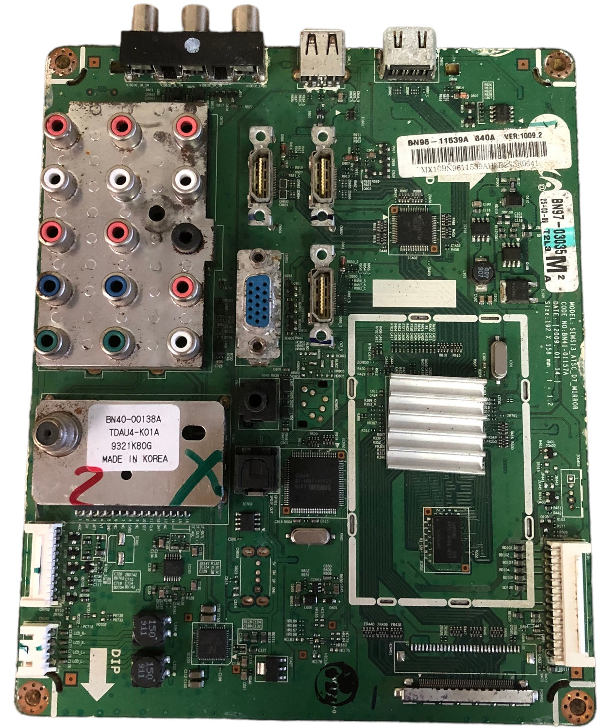 Samsung BN96-11539A Main Board for LN32B550K1FXZA Otarealm