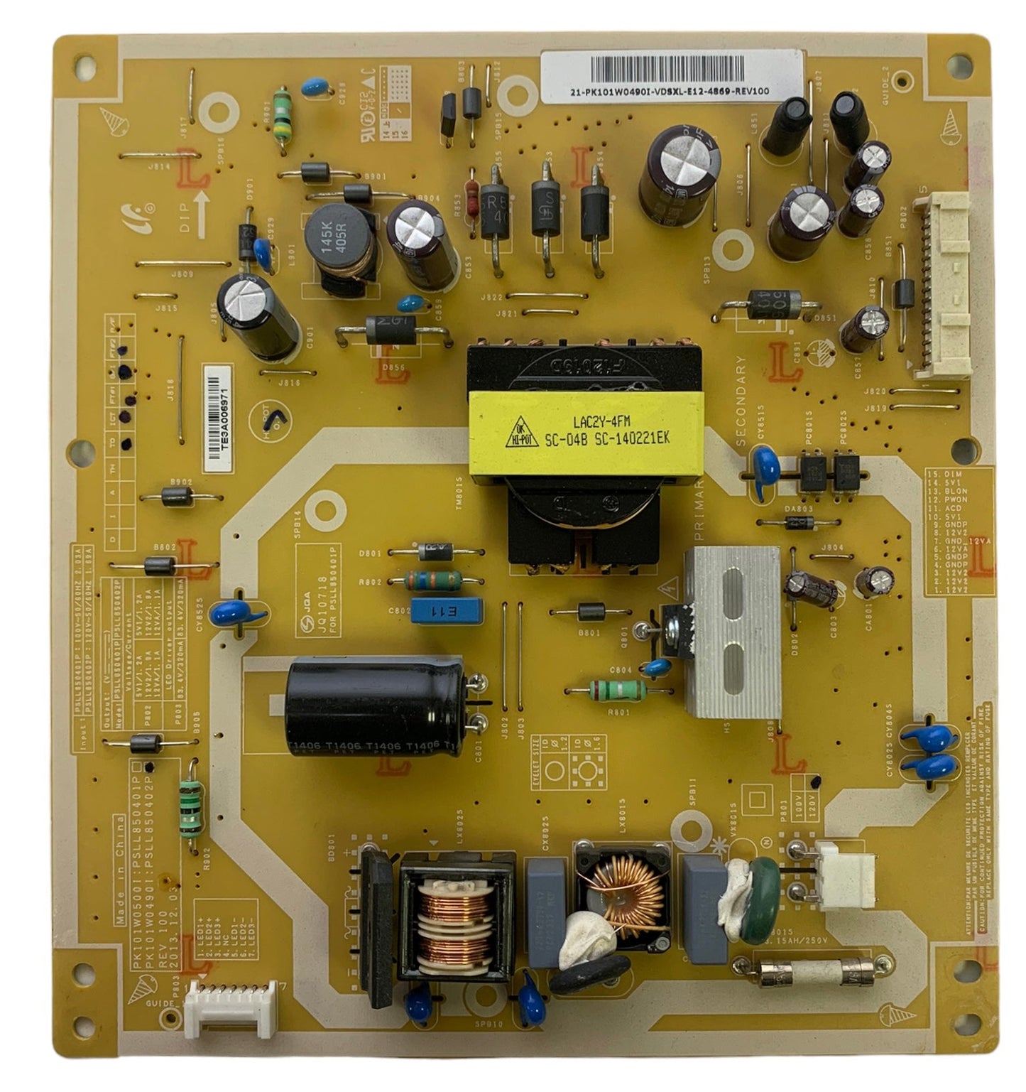 Toshiba 75037431 Power Supply / LED Board for 32L2400U / 32L1400U Otarealm