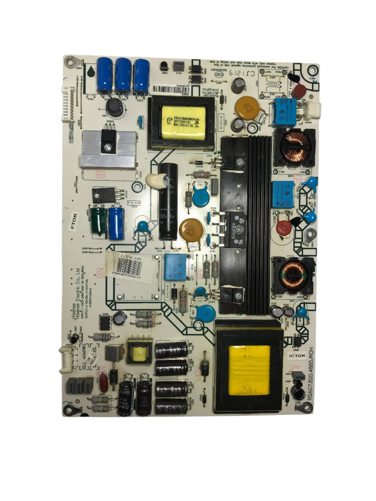 Hisense 159279 (RSAG7.820.4885/R0H) Power Supply for F42K20E Otarealm