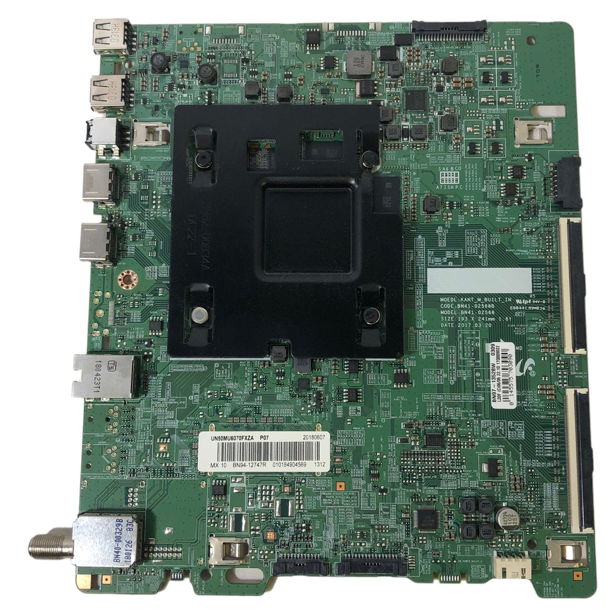 Samsung BN94-12747R Main Board for UN50MU6070FXZA (Version AA16) Otarealm
