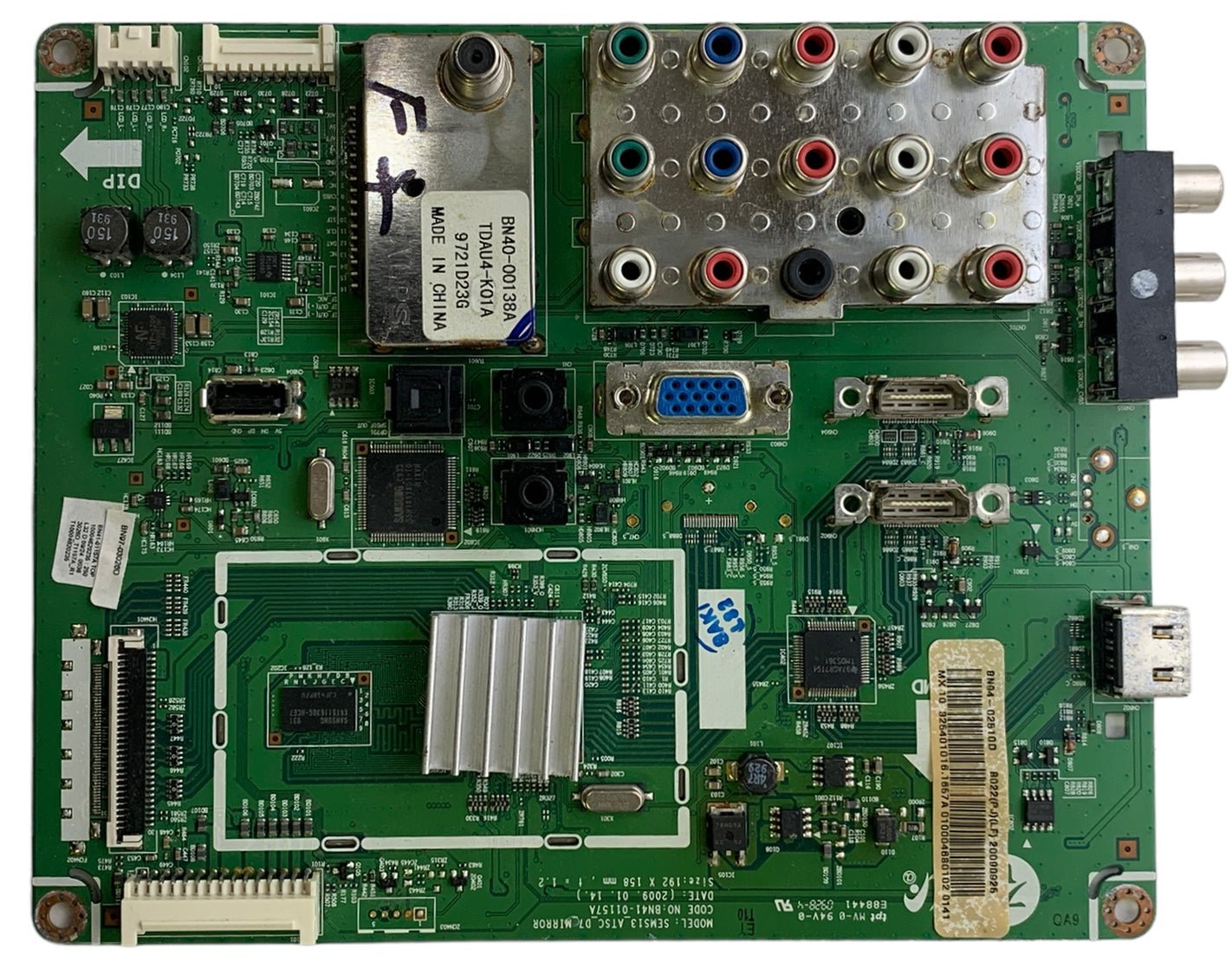 Samsung BN94-02510D (BN41-01157A, BN97-03026D) Main Board Otarealm